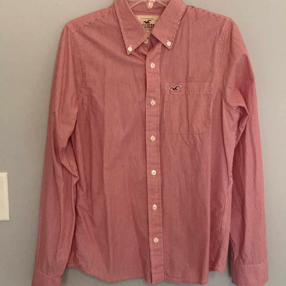 Hollister button down collar shirt